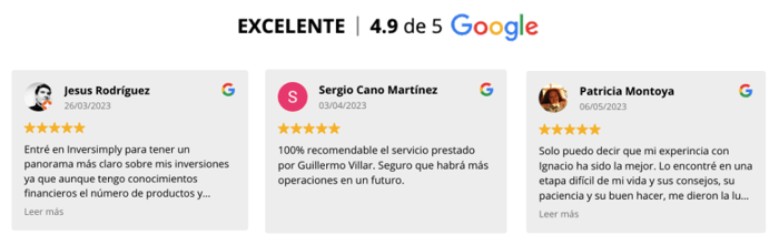 Inversimply Google Reviews